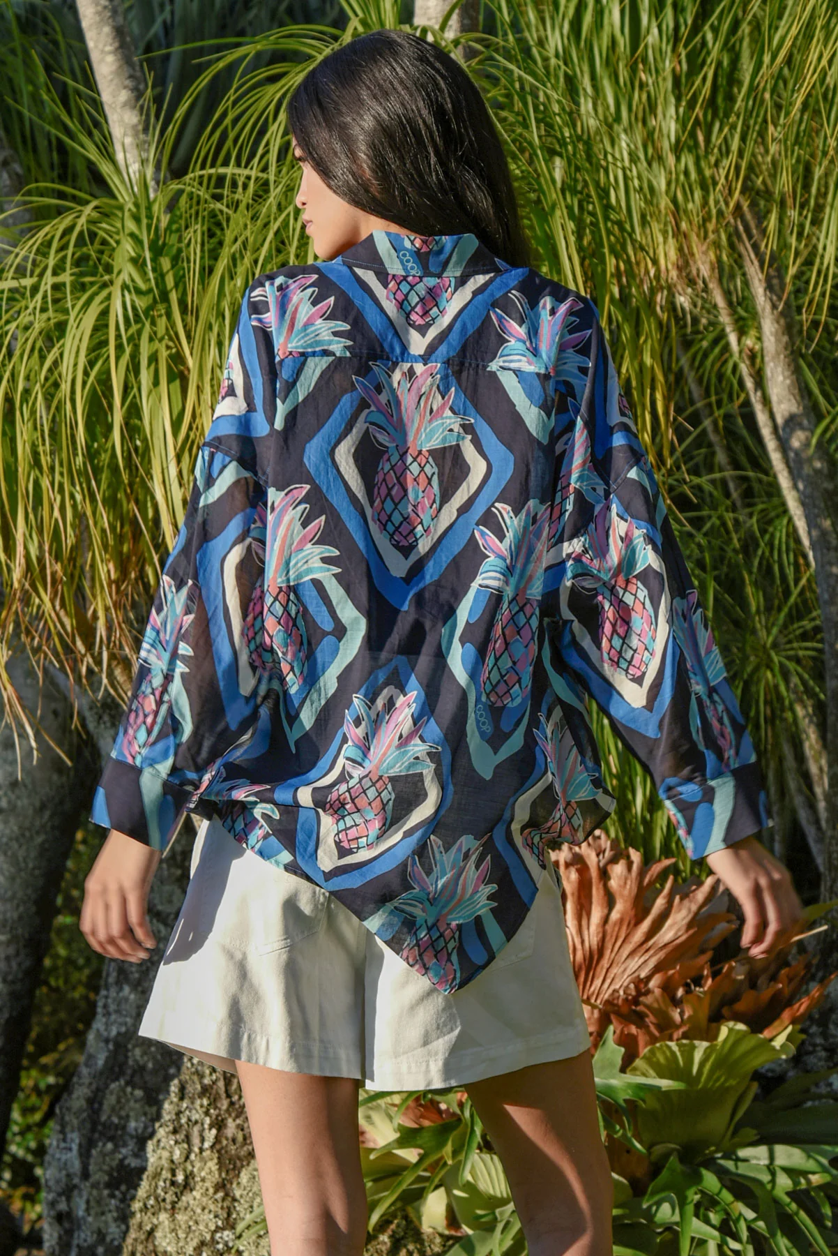 COOP Take It Easy Shirt - Blue Aloha - Image 3
