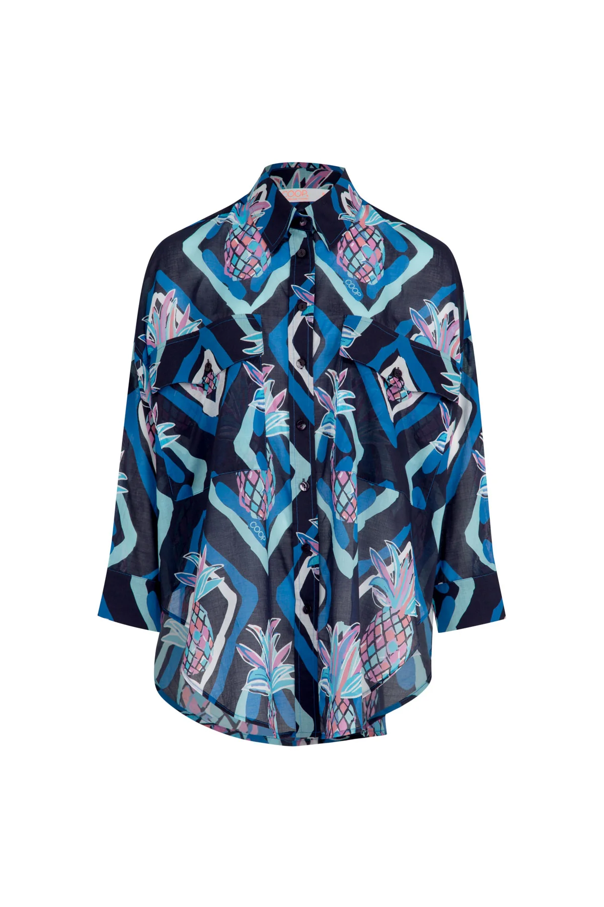 COOP Take It Easy Shirt - Blue Aloha - Image 4