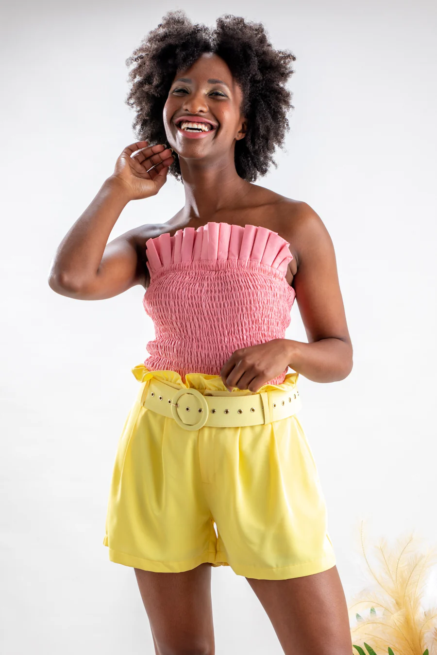 Amaya Zara Top - Pink