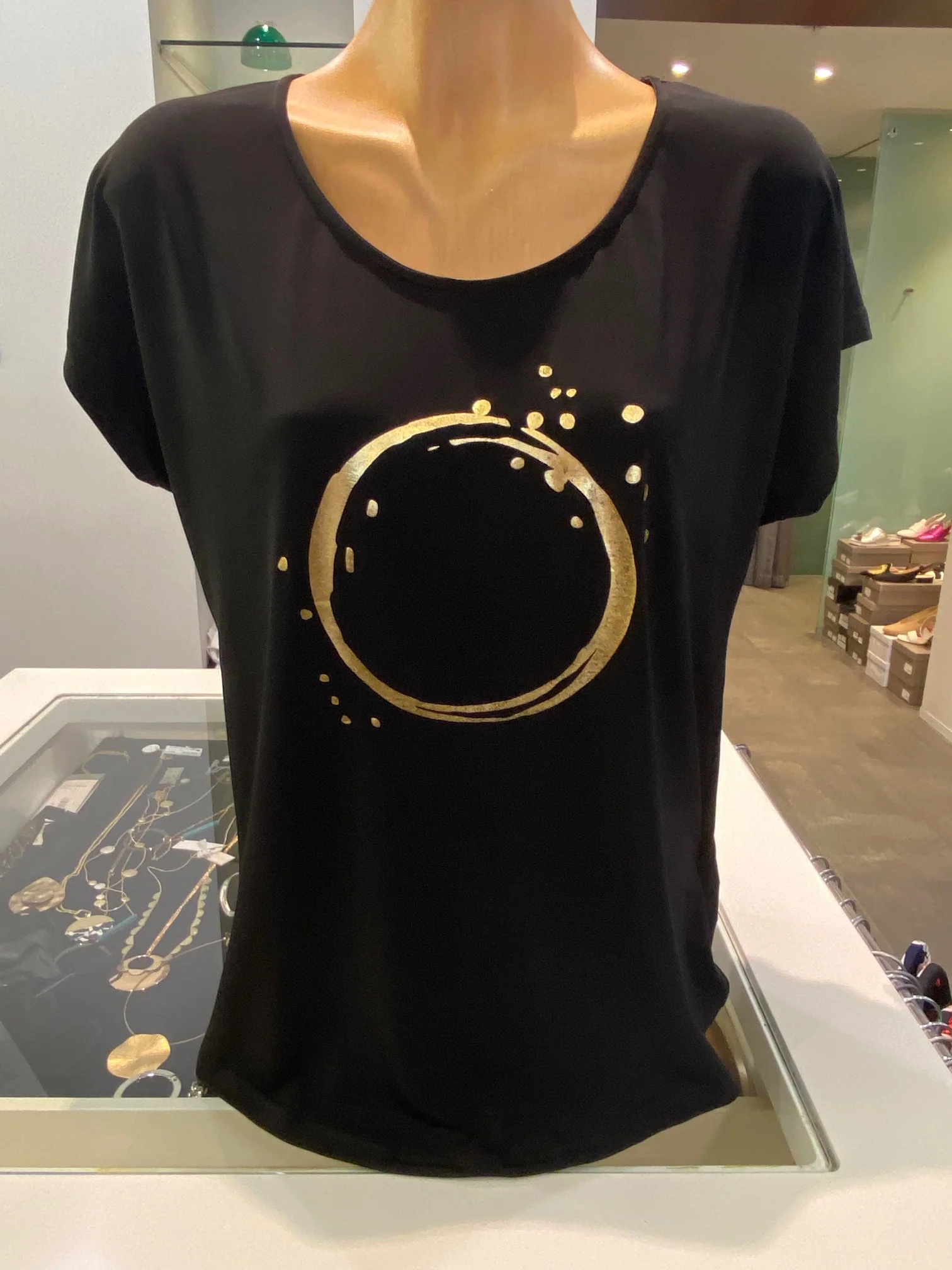 Bittermoon Scoop Top - Gold