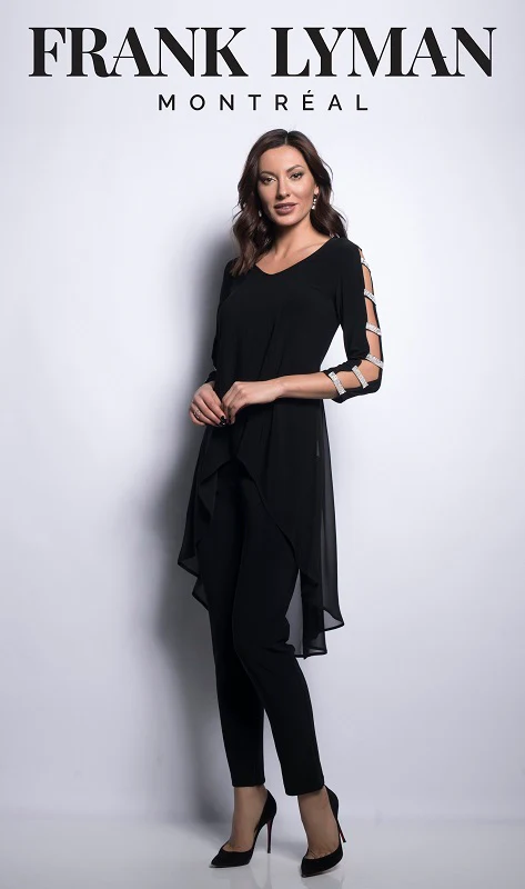 Frank Lyman Knit Tunic -Midnight