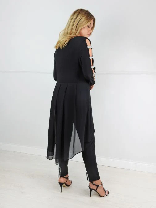 Frank Lyman Knit Tunic -Midnight - Image 2