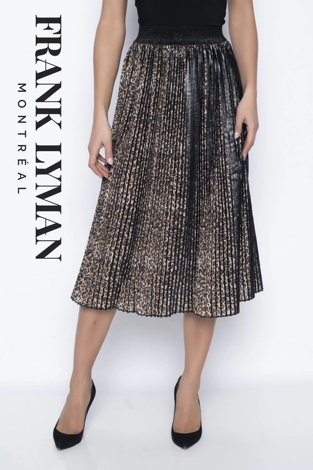 Frank Lyman Skirt - Leopard