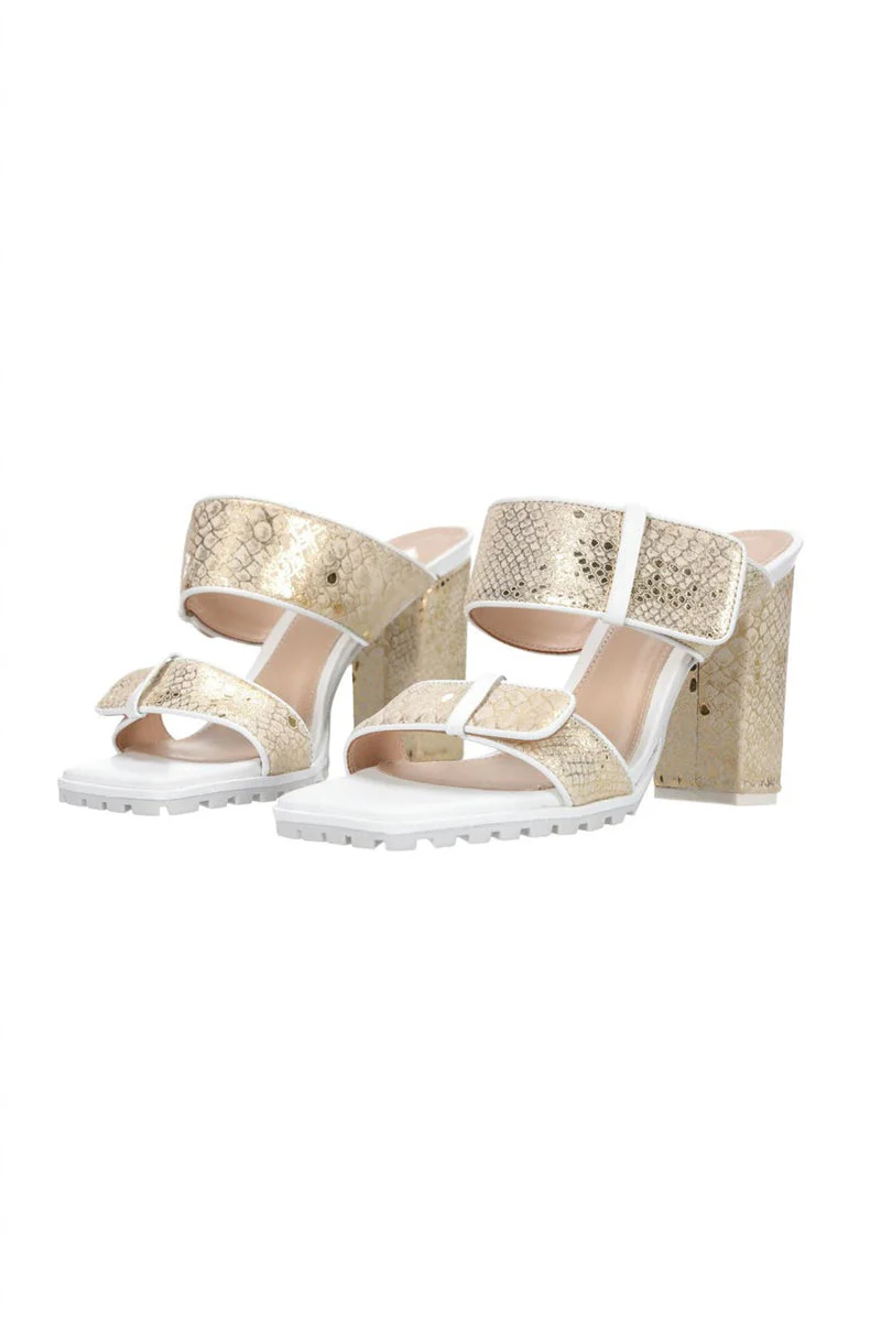 Hey Monday Billie Heel White Snake - Image 3