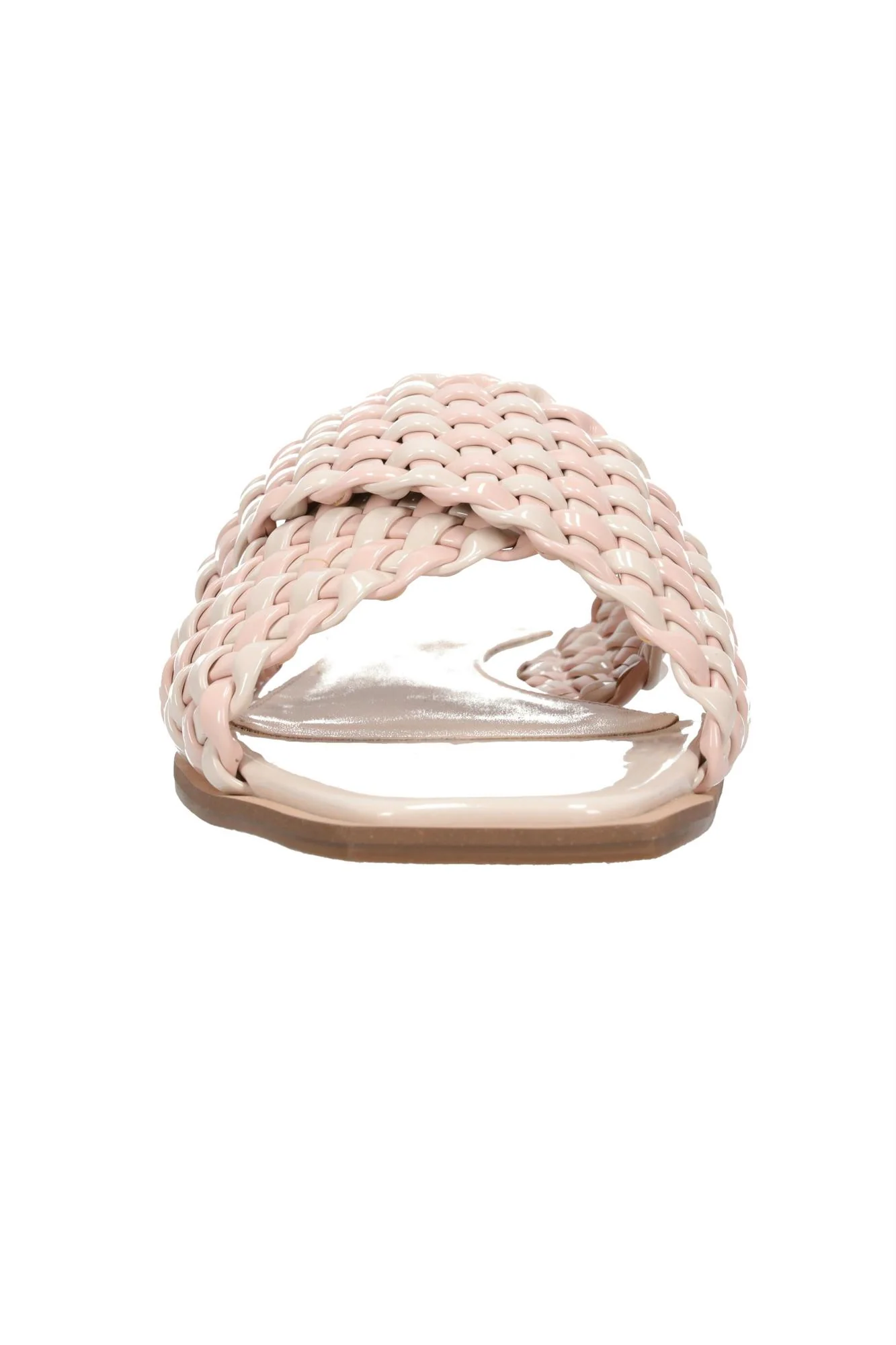 Hey Monday Briony Slide Baby Pink & Beige - Image 3
