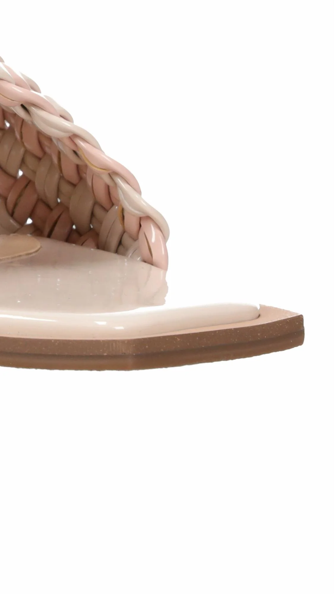 Hey Monday Briony Slide Baby Pink & Beige - Image 6