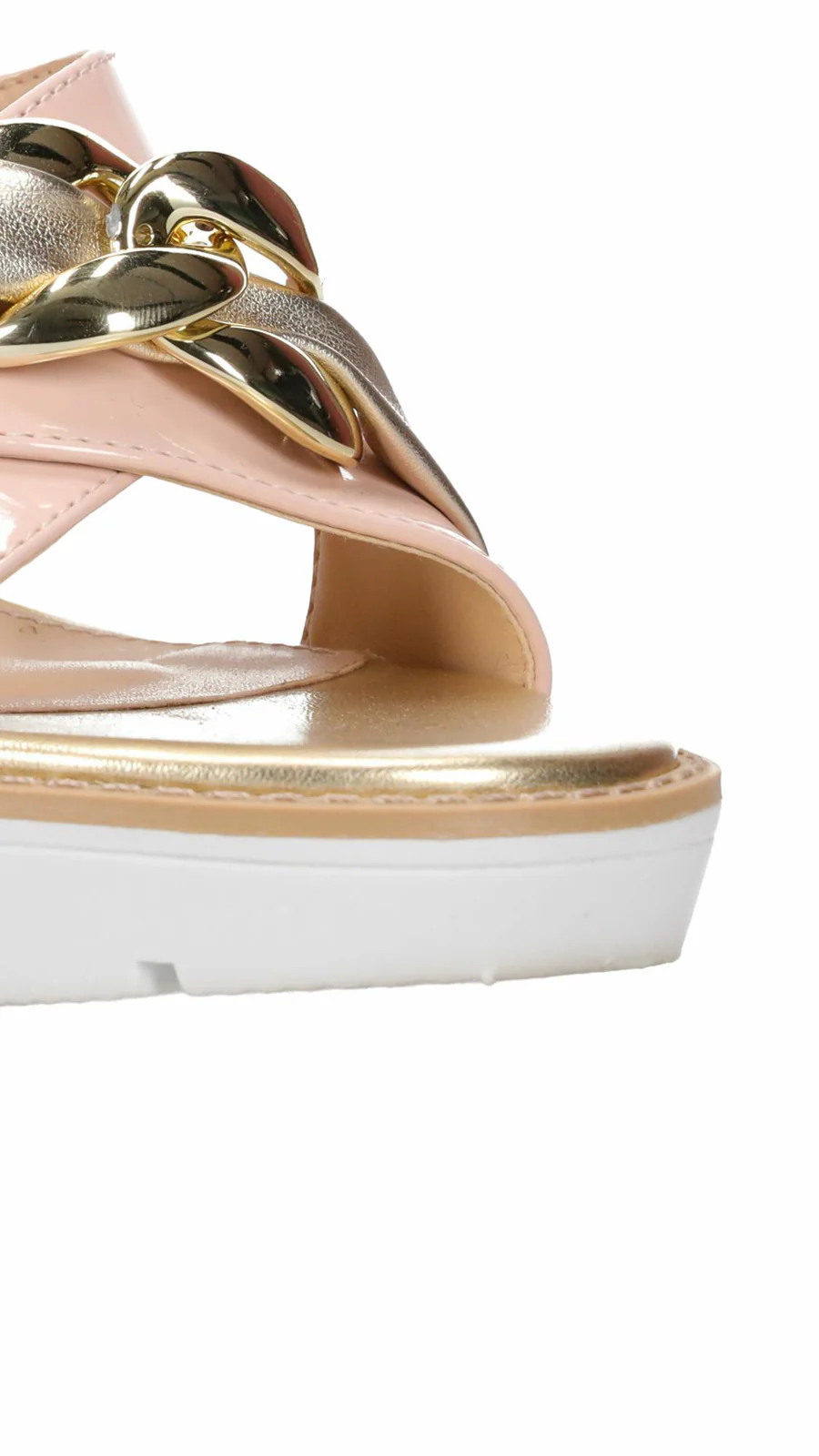 Hey Monday Jenna Chain Heel Pink Sold Out Style - Image 7