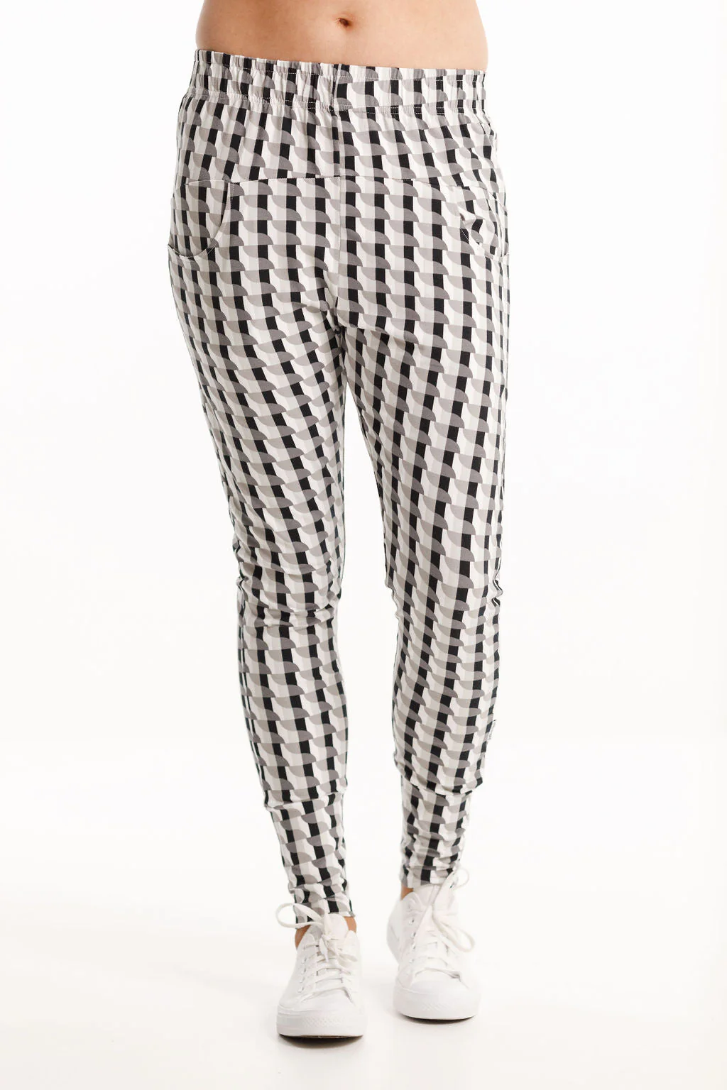 Home Lee Apartment Pants Checker Print - Image 6