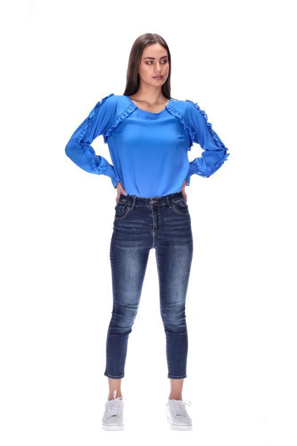 Honey Denim - Cormac Denim High-Waisted Jean Short Leg - Image 4