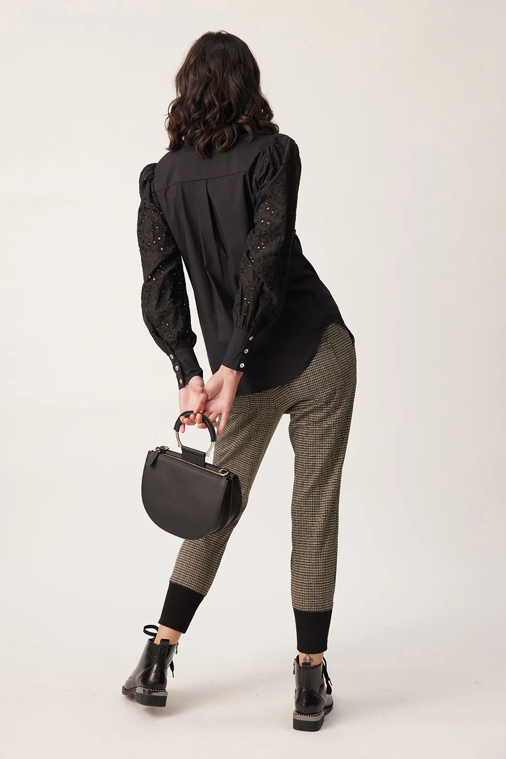 Lemon Tree Gabrielle Pant - Large Check - Image 7