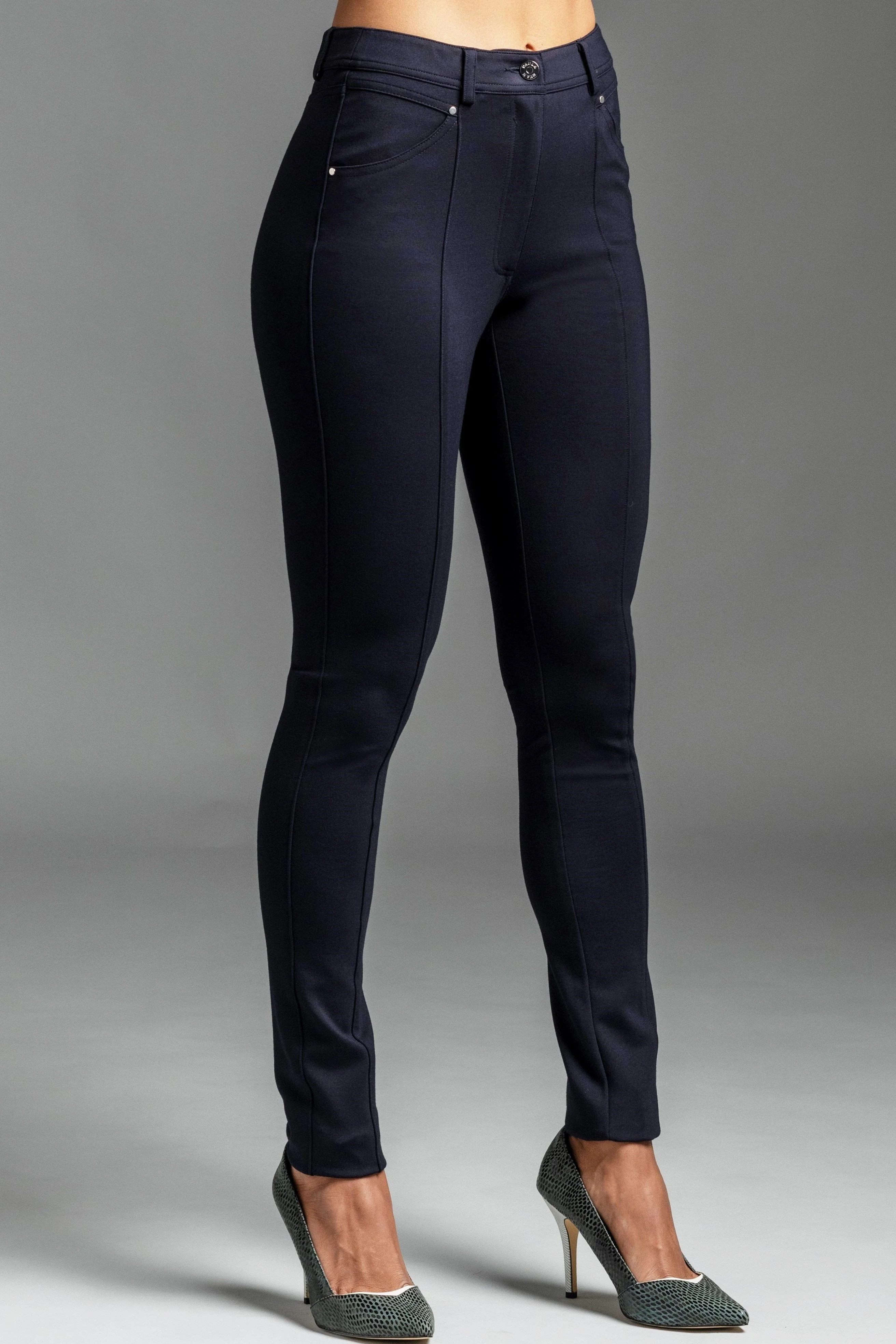 Paula Ryan Roma Jean Legging - Ironsand - Image 2