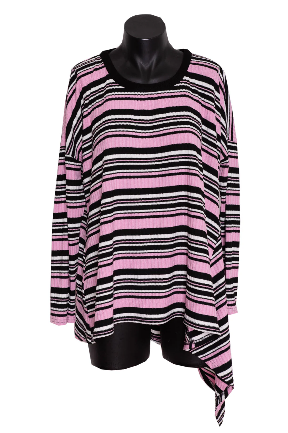 Pheonix Tee - Pink Stripe