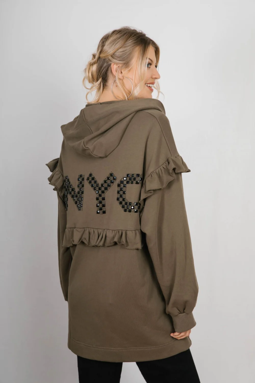 Toby/David Pond Nyc Hoodie Khaki