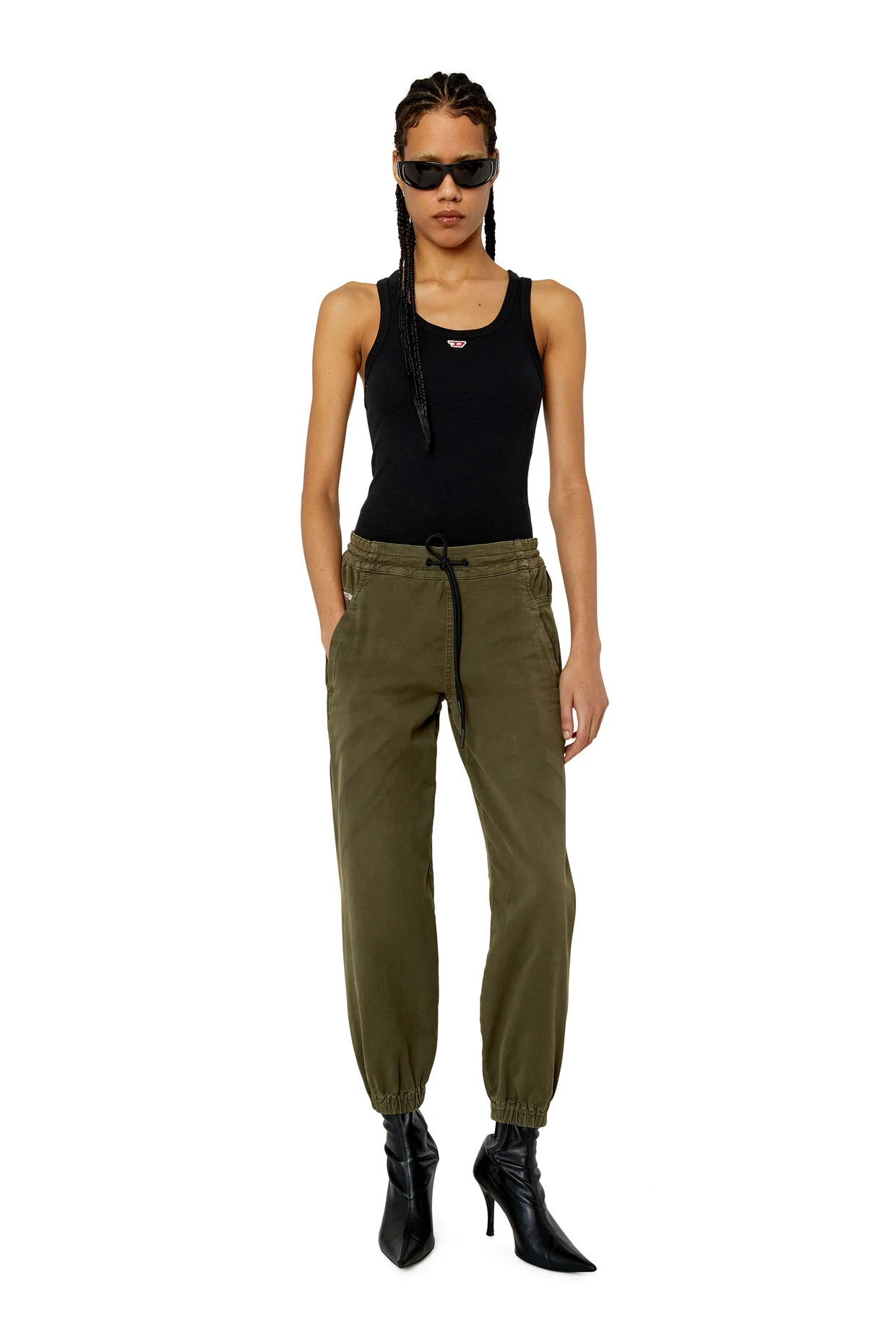 D-Krailey-F-NE Sweat Jeans khaki