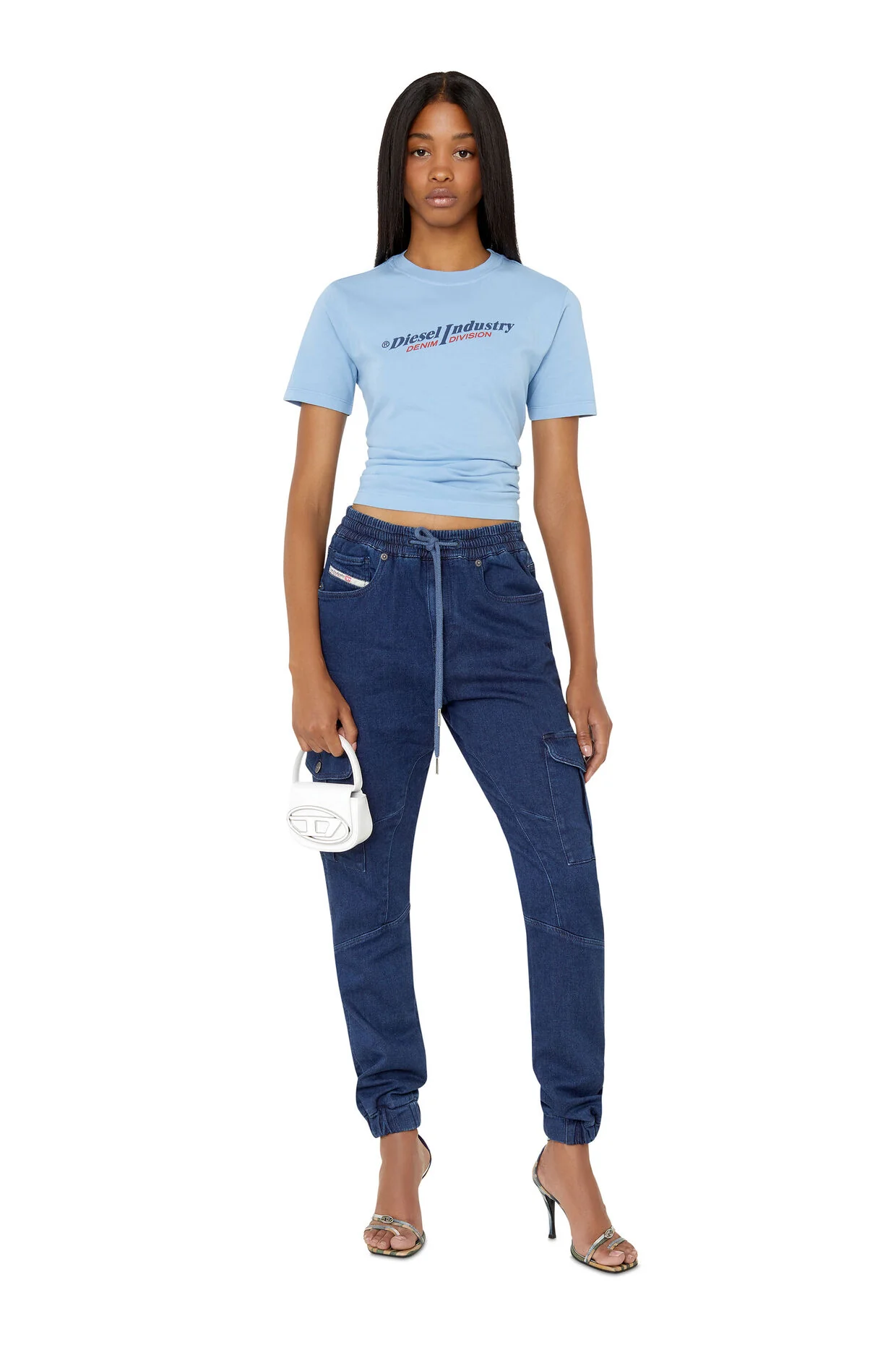 D-URSY-NE Sweat Jeans Blue