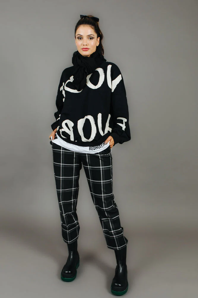 David Pond Graffiti Sweat - Black - Image 4