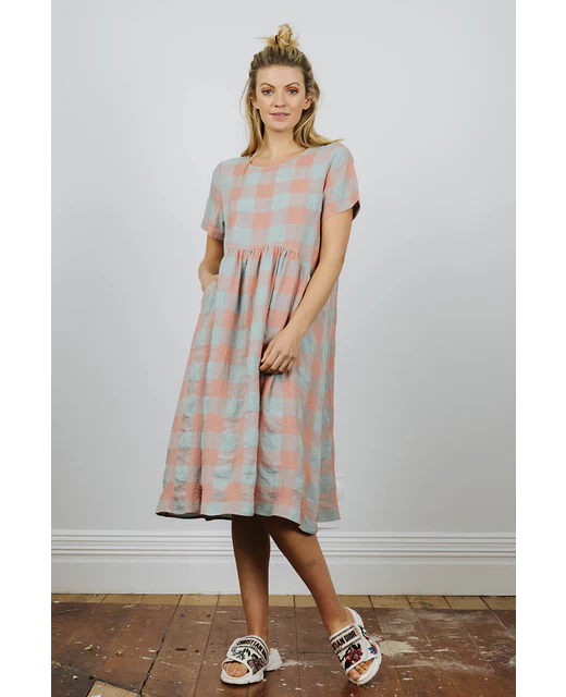 David Pond Venice Check Dress