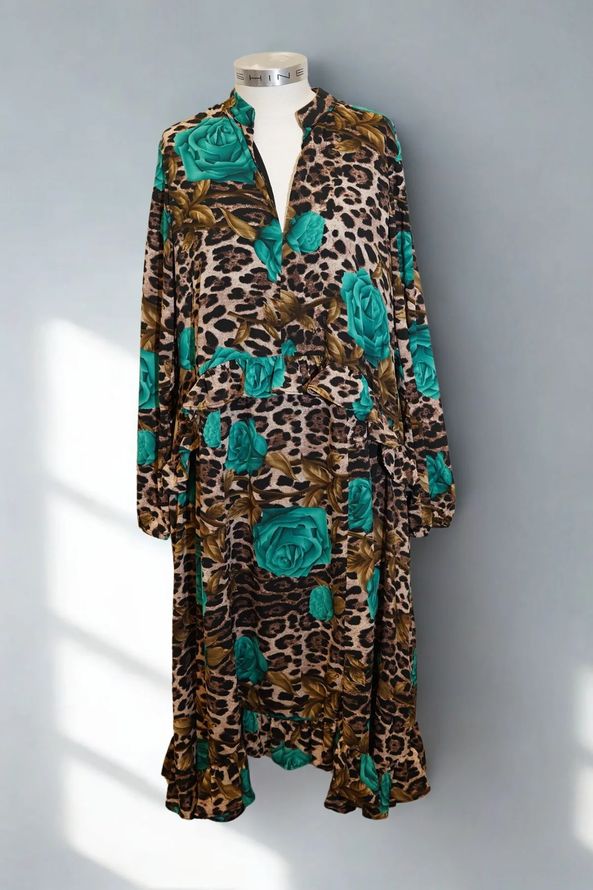 David Pond Leopard Dress