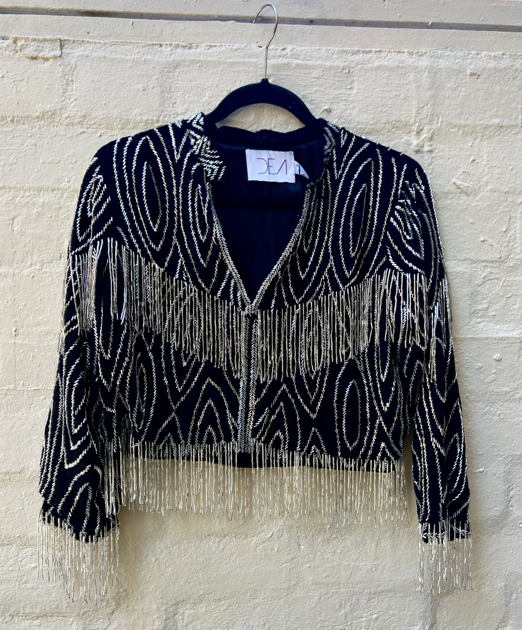 DEA Dolly Tassel Jacket - Black - Image 5