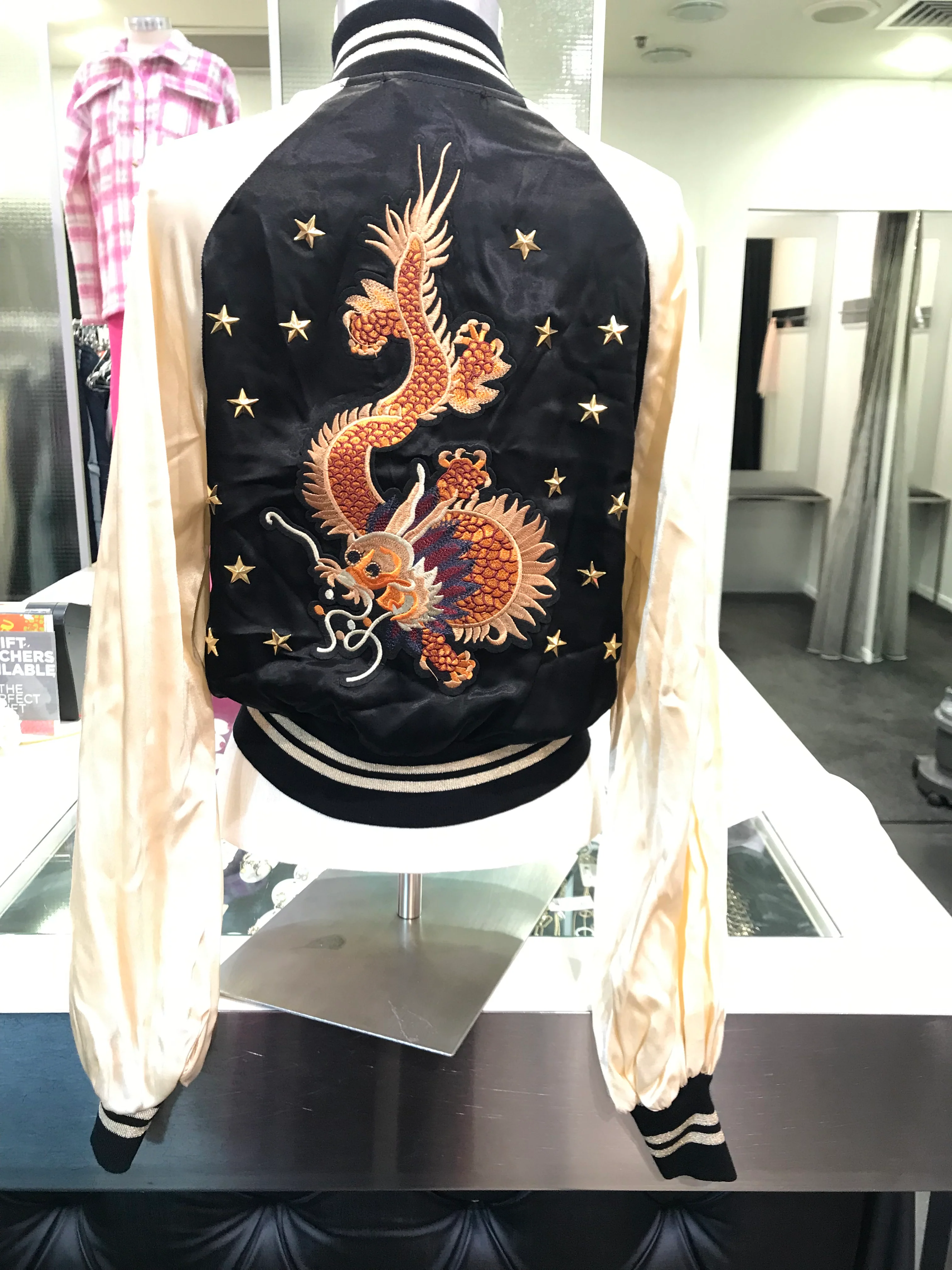 Denny Rose Dragon Bomber Jacket