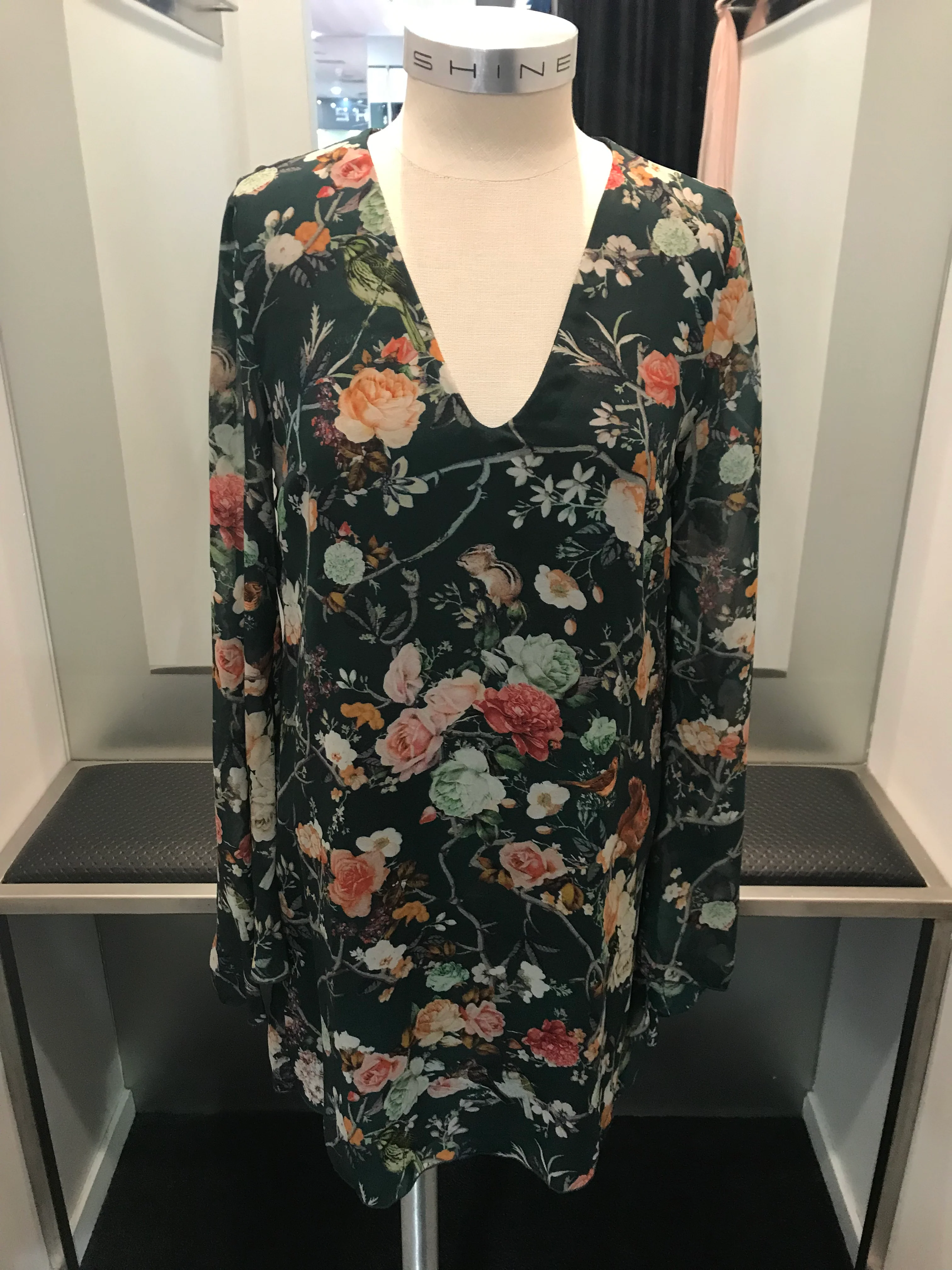 Denny Rose Dress-Top Green - Image 2