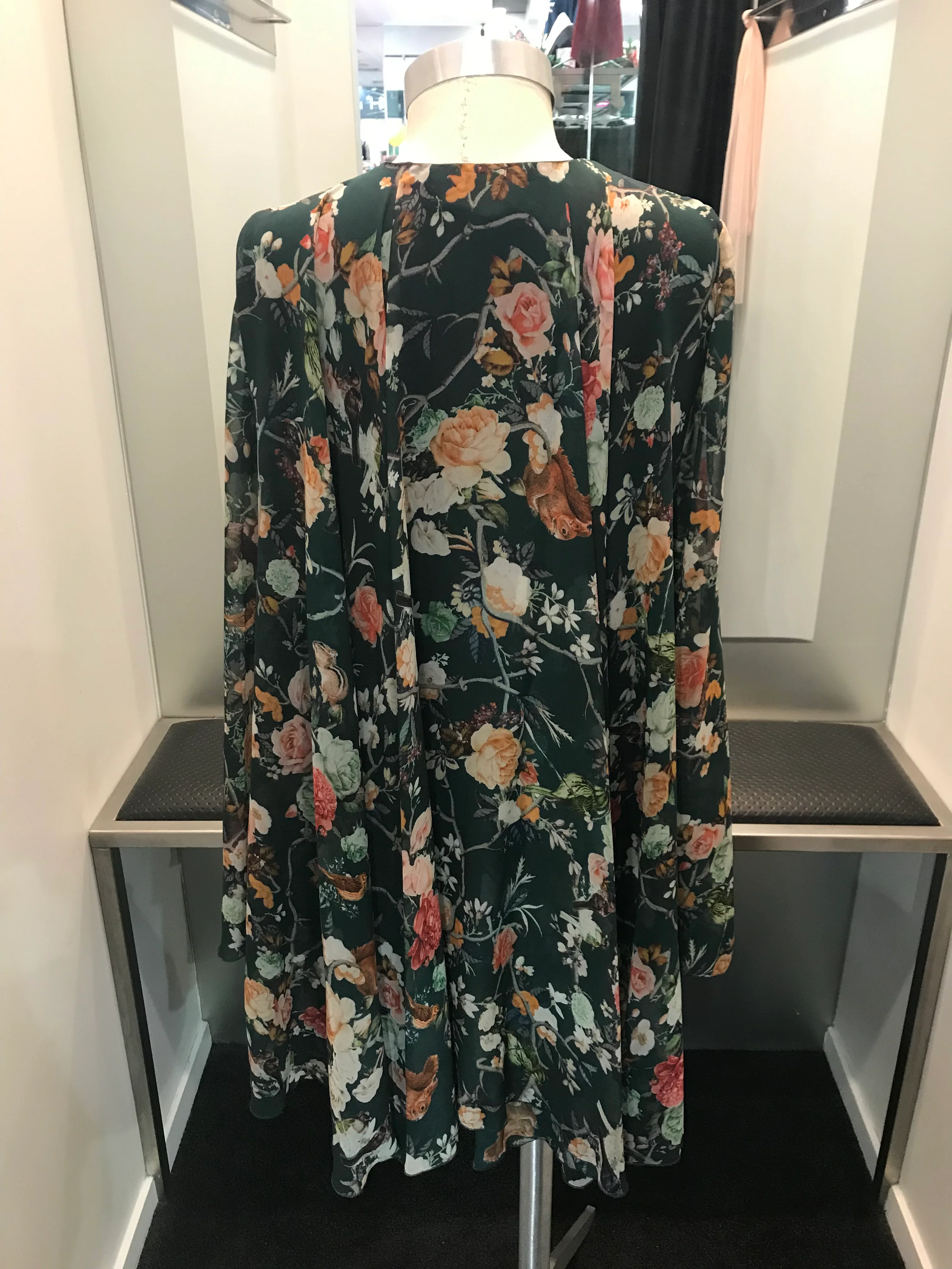 Denny Rose Dress-Top Green - Image 3