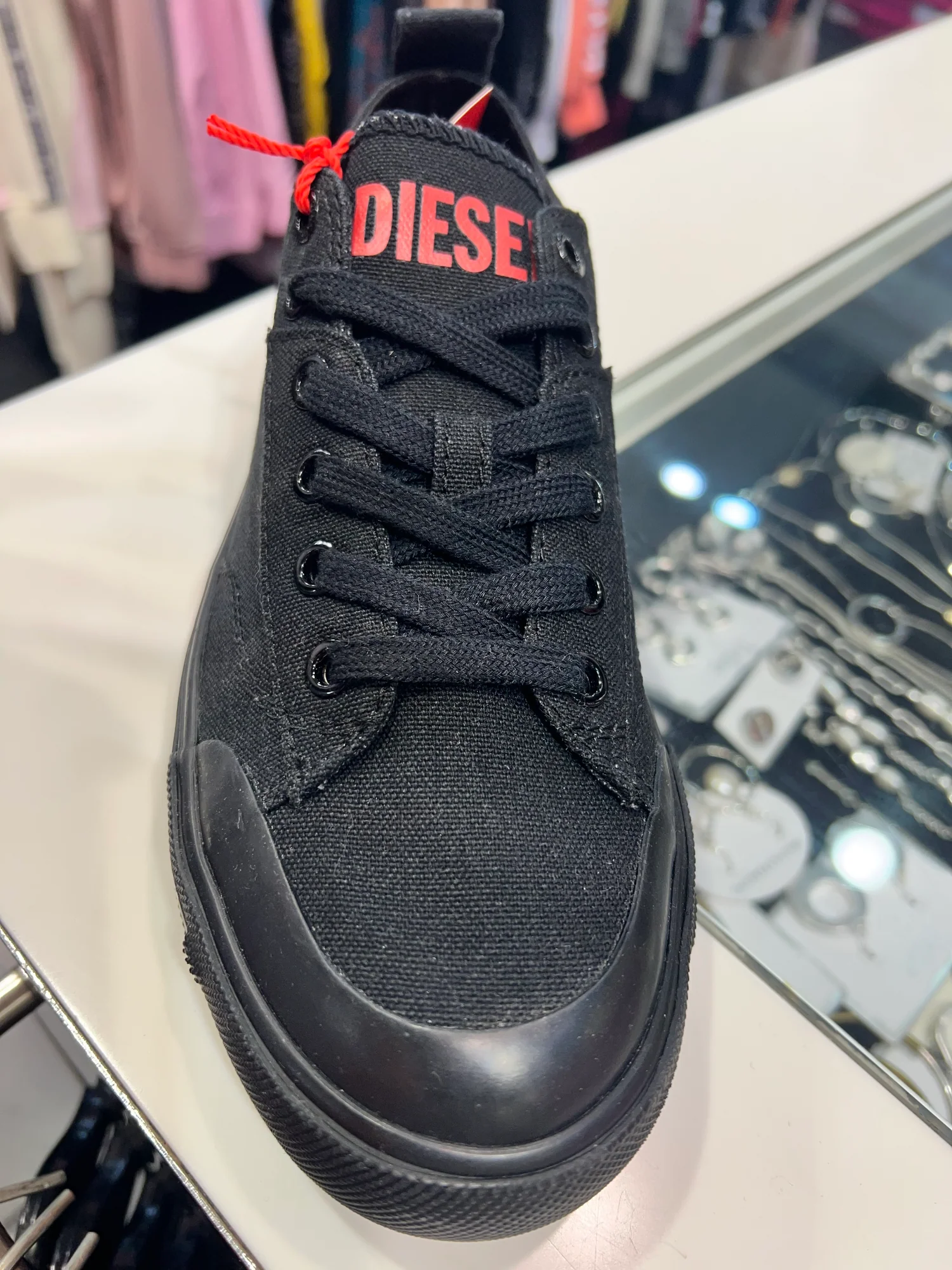 Diesel Athos S-Athos Sneaker - Black - Image 4