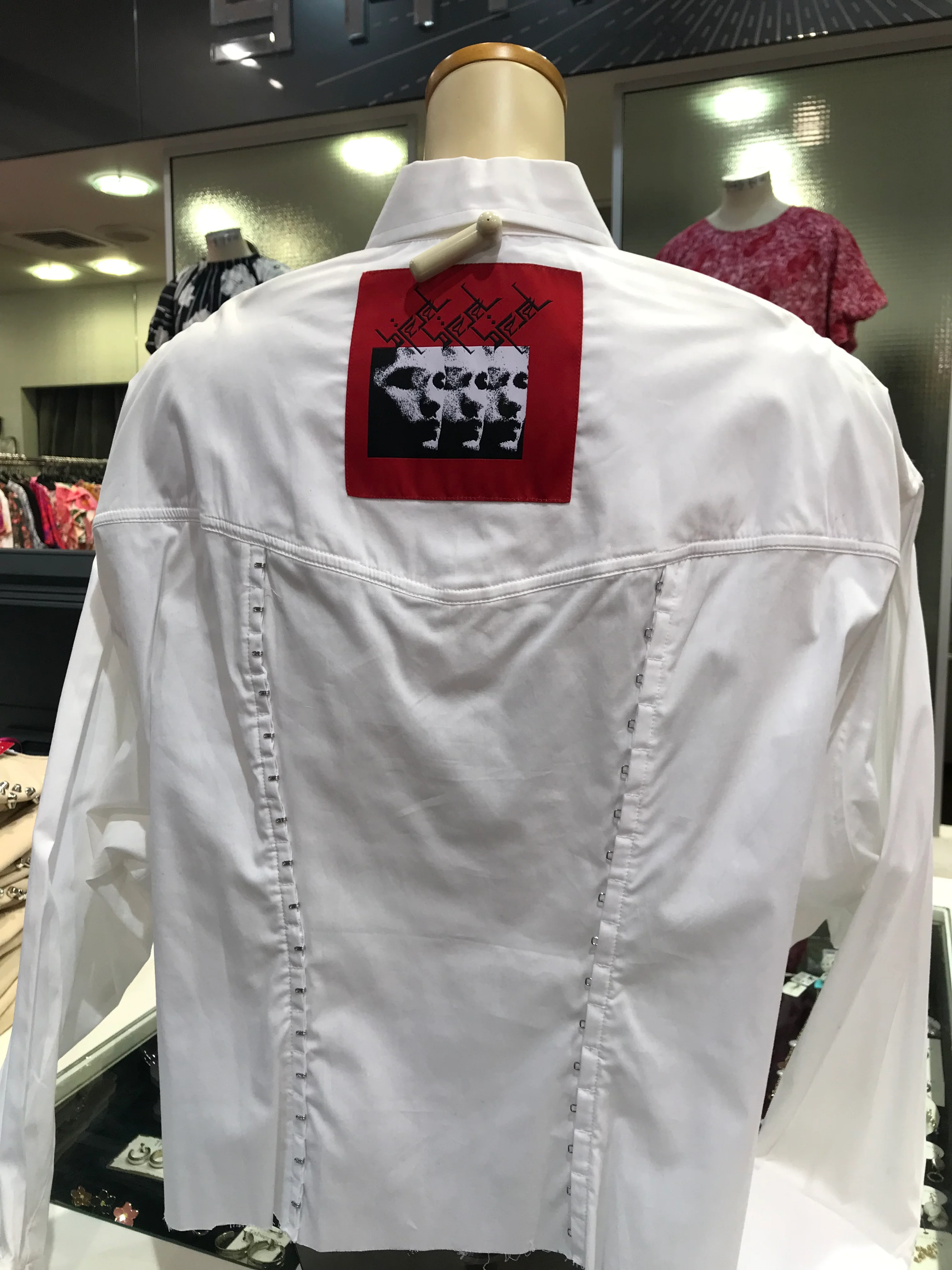Diesel C-CHAKA SHIRT WHITE - Image 2