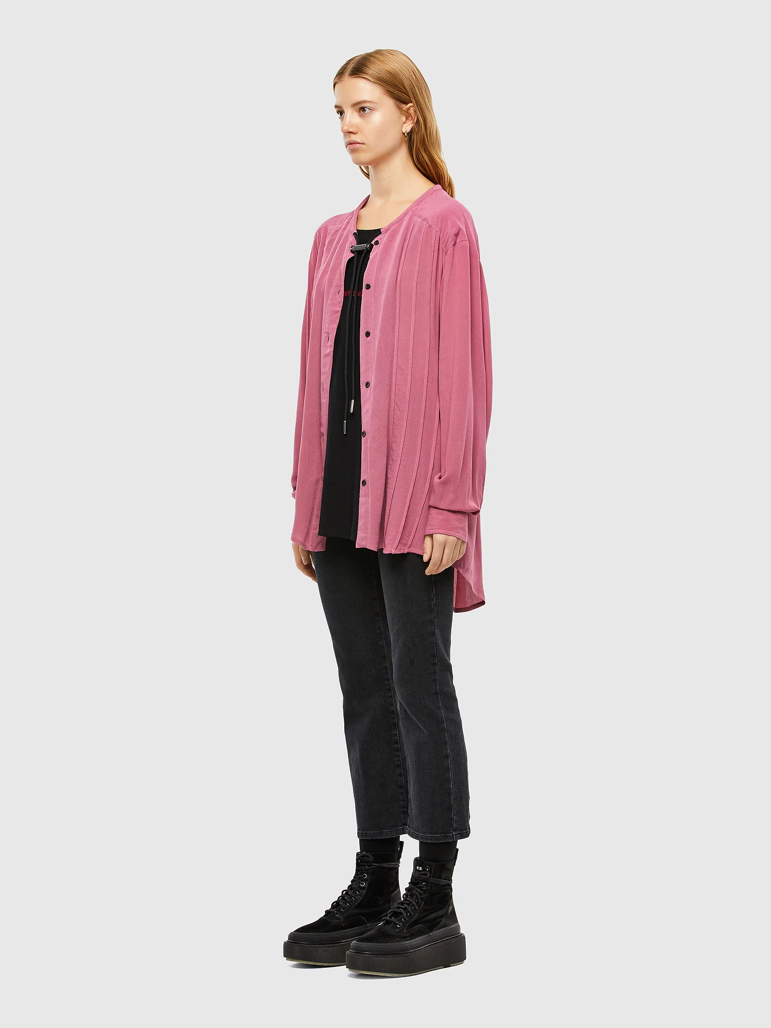 Diesel C-Retha Shirt - Pink - Image 3