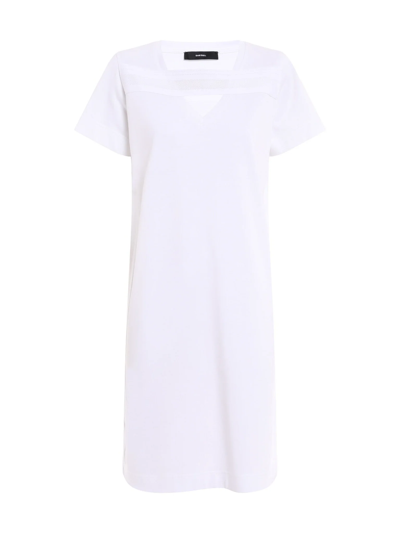 Diesel D-Stripe Dress - White