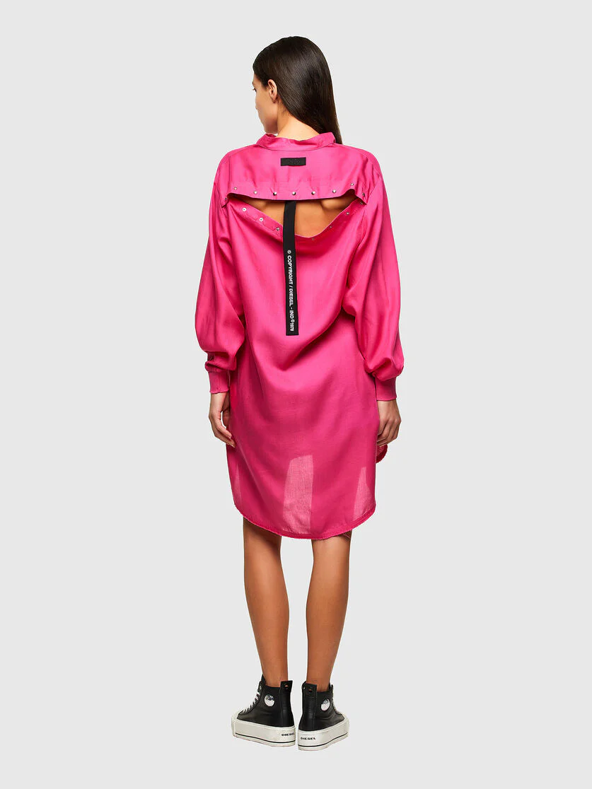 Diesel D-Super-D Dress - Pink - Image 2