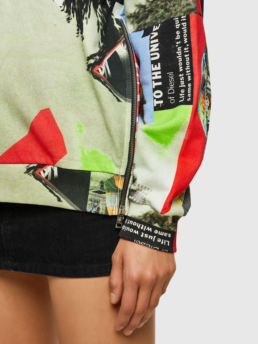 Diesel F-Ang Zip V43 Sweat - Image 3