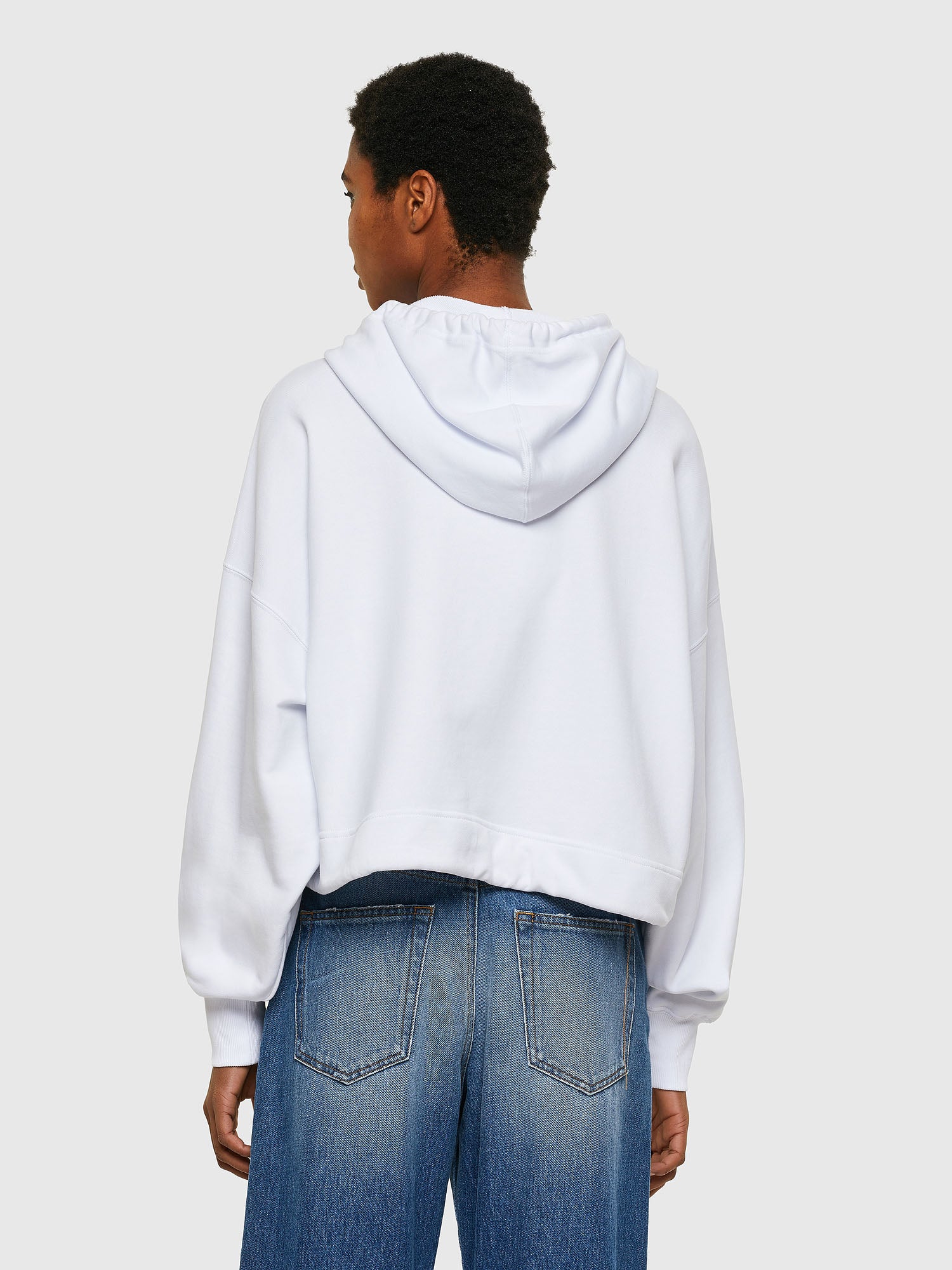 Diesel F-Croppy Sweat - White - Image 2