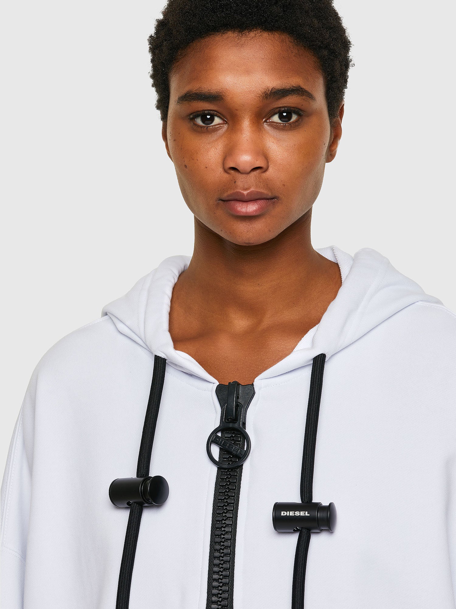 Diesel F-Croppy Sweat - White - Image 3