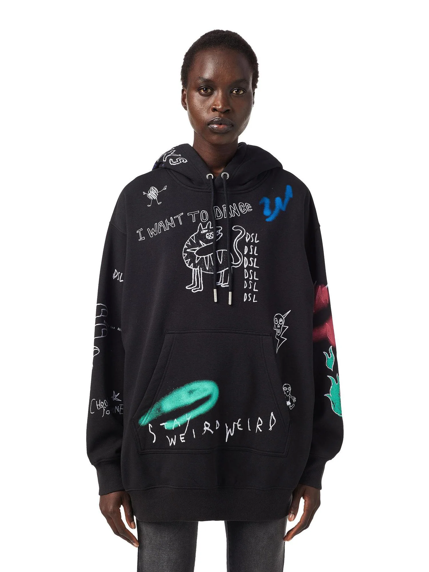 Diesel F Exa Hood Sweatshirt - Image 4