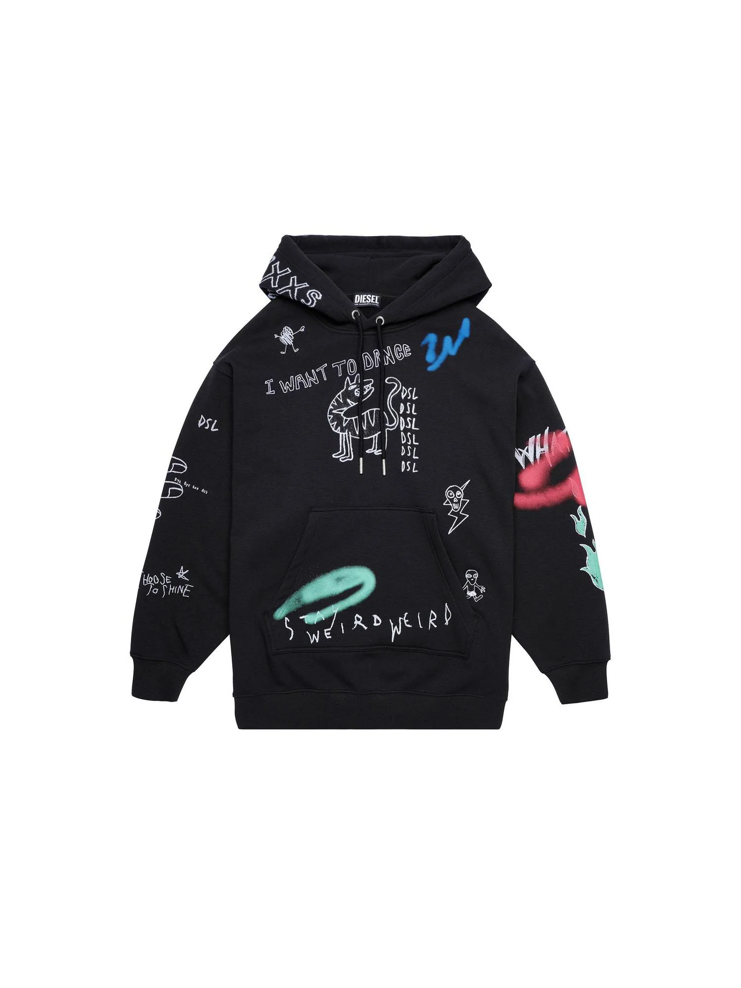 Diesel F Exa Hood Sweatshirt - Image 5