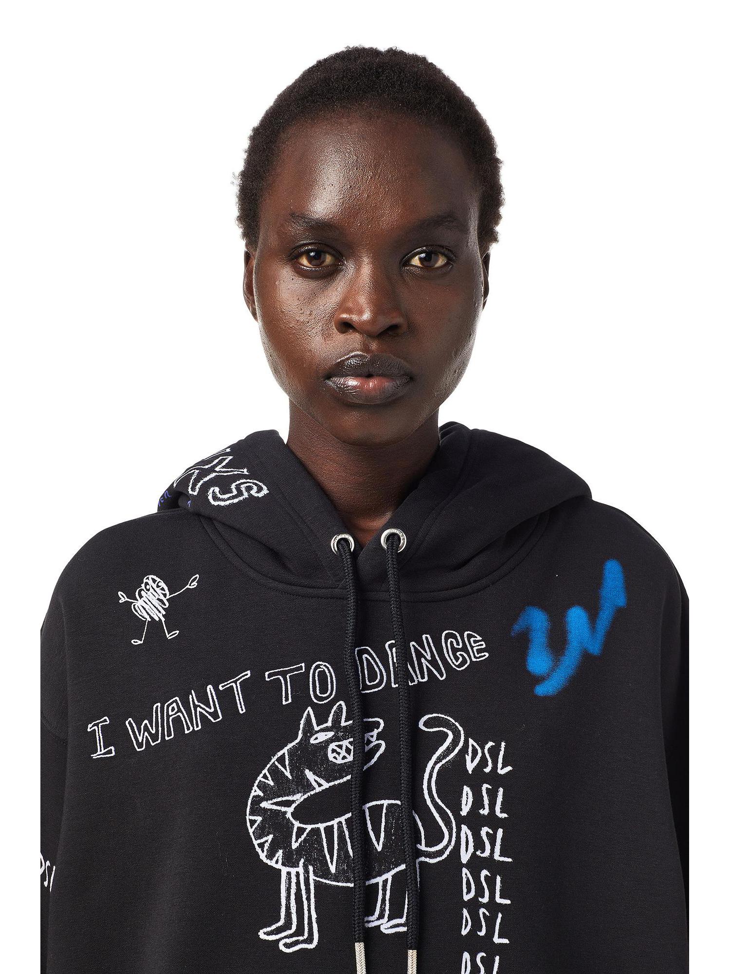 Diesel F Exa Hood Sweatshirt - Image 7