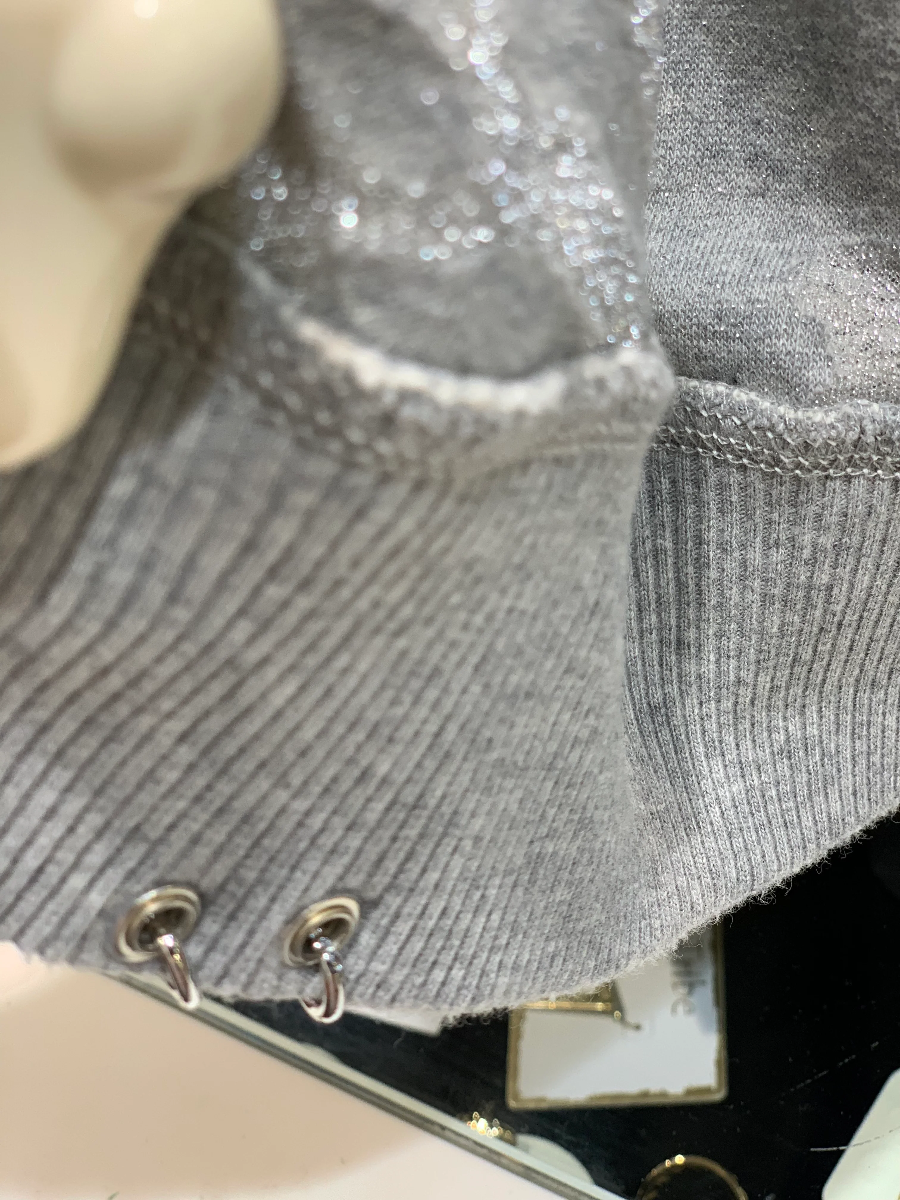 Diesel F Felpa Sweatshirt - Silver - Image 4