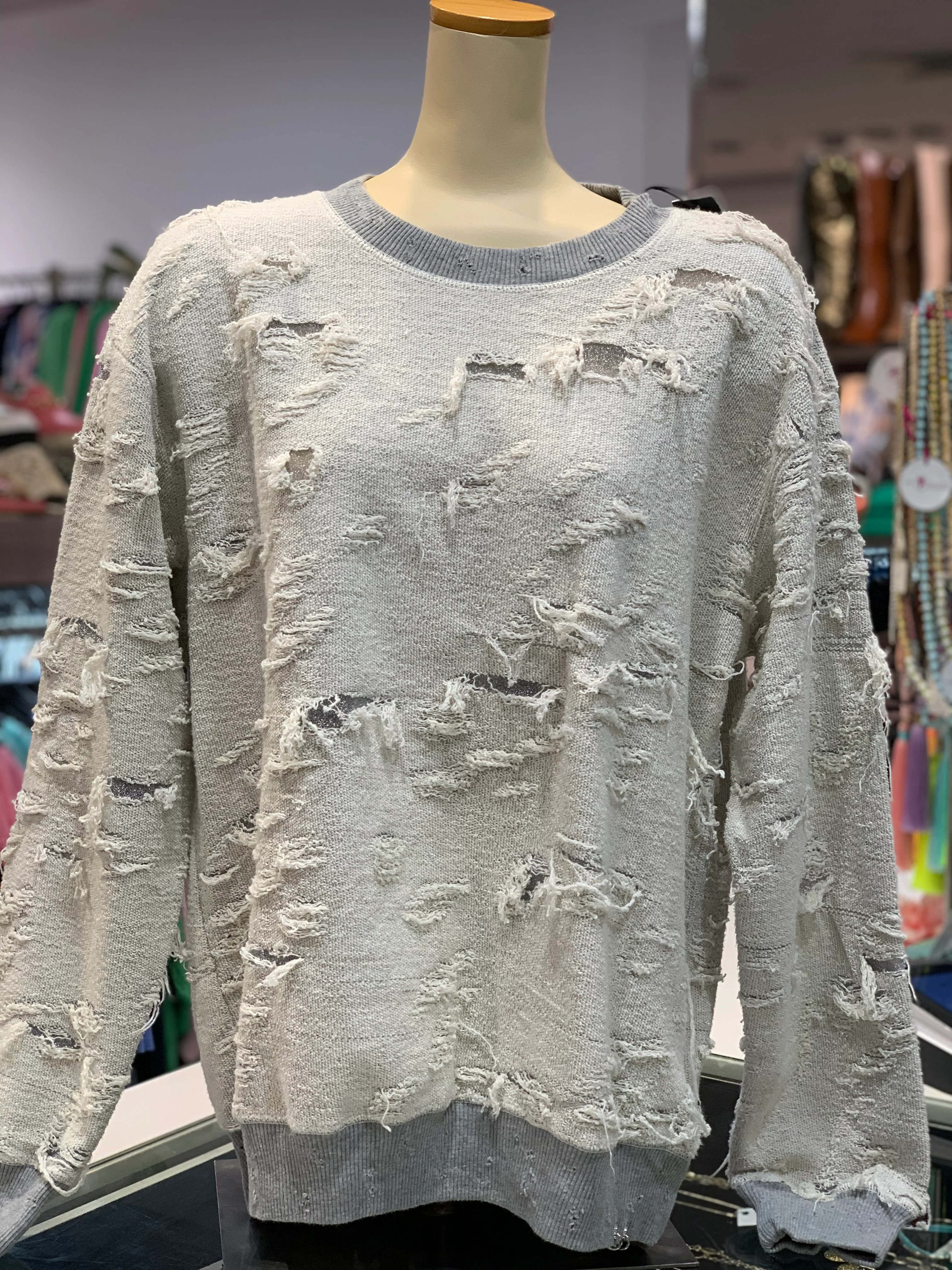 Diesel F Felpa Sweatshirt - Silver - Image 6