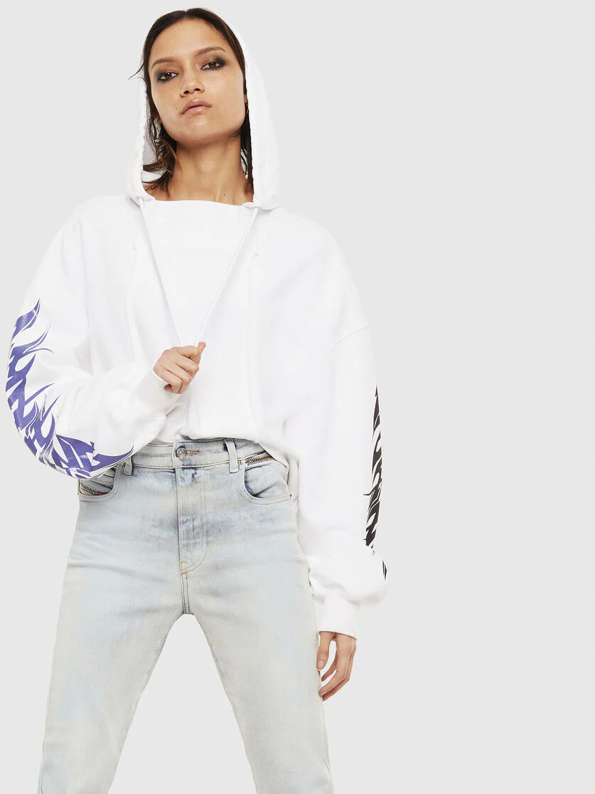Diesel F-Kreen Sweat - White - Image 4