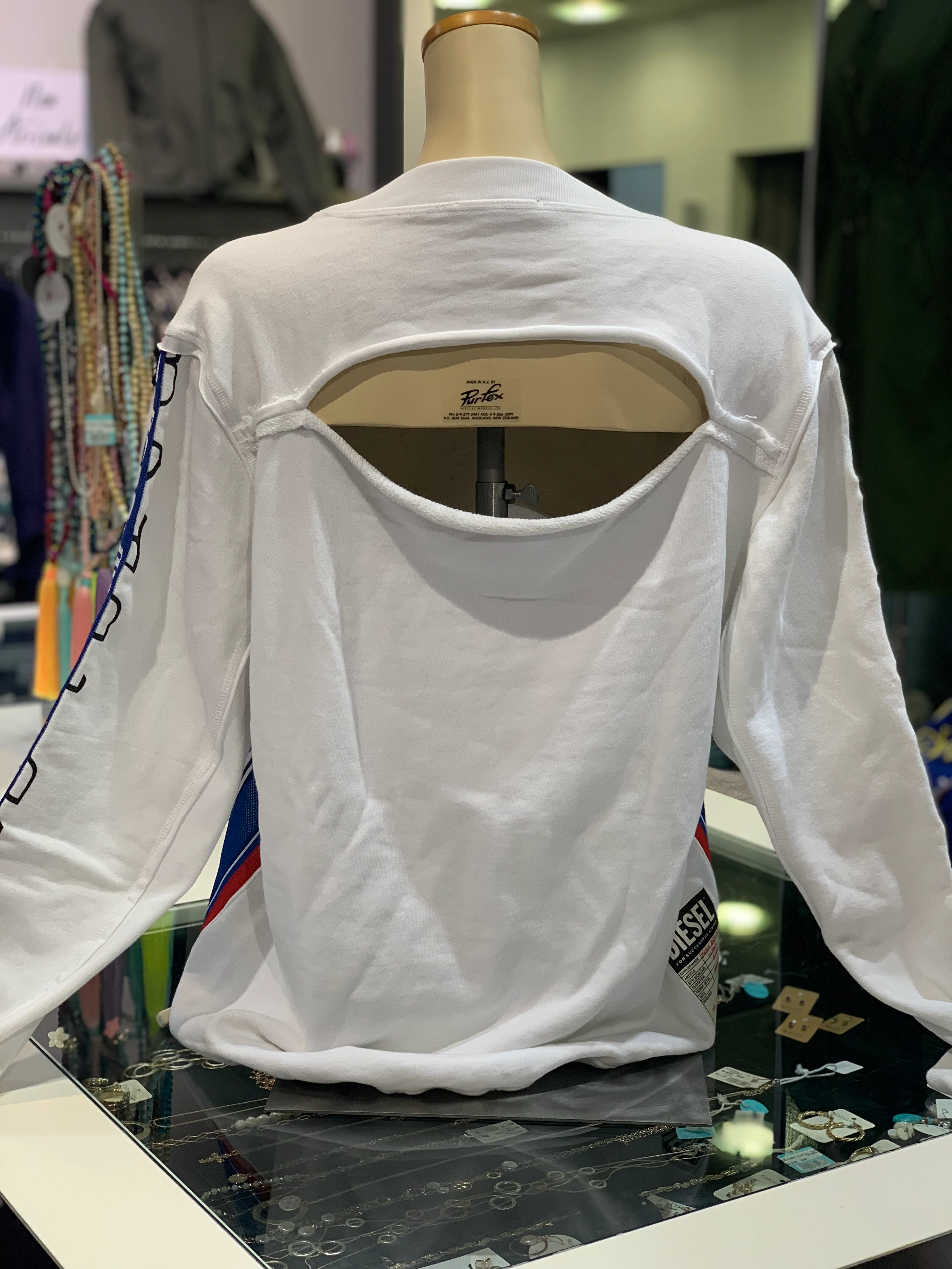 Diesel F-Lyandy Sweater White - Image 5