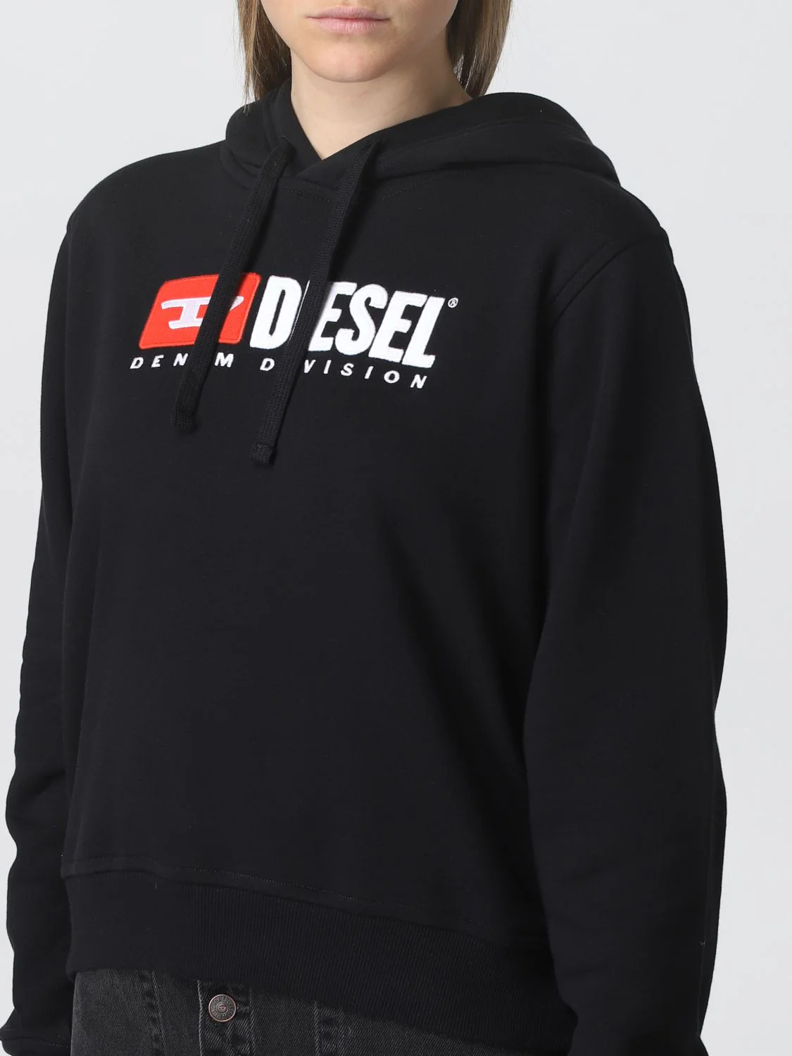 Diesel F-Reggy Hood-Div Sweat - Black