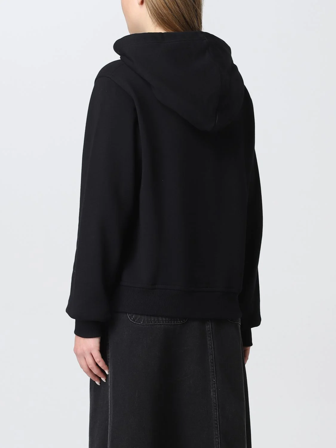 Diesel F-Reggy Hood-Div Sweat - Black - Image 2