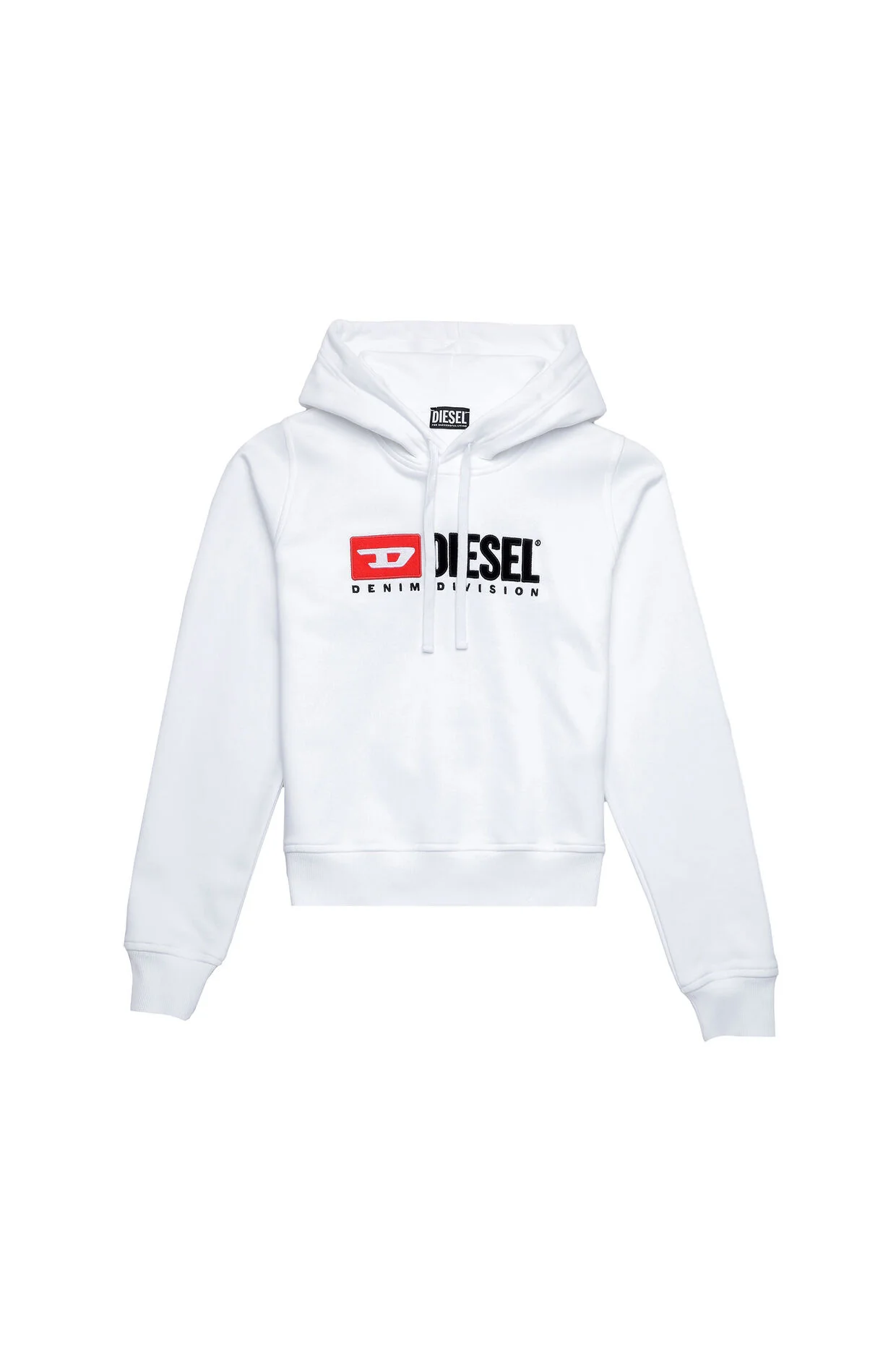 Diesel F-Reggy Hood-Div Sweat - White - Image 5