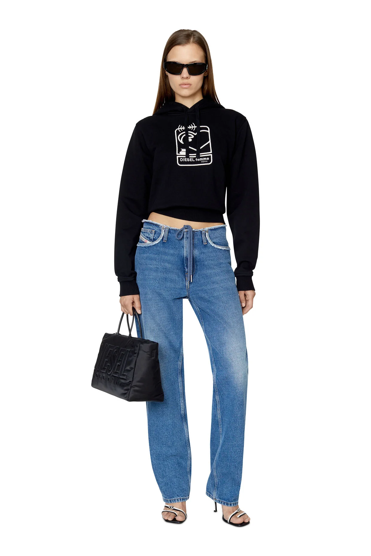 Diesel F Reggy Hood E1 Sweat - Image 4