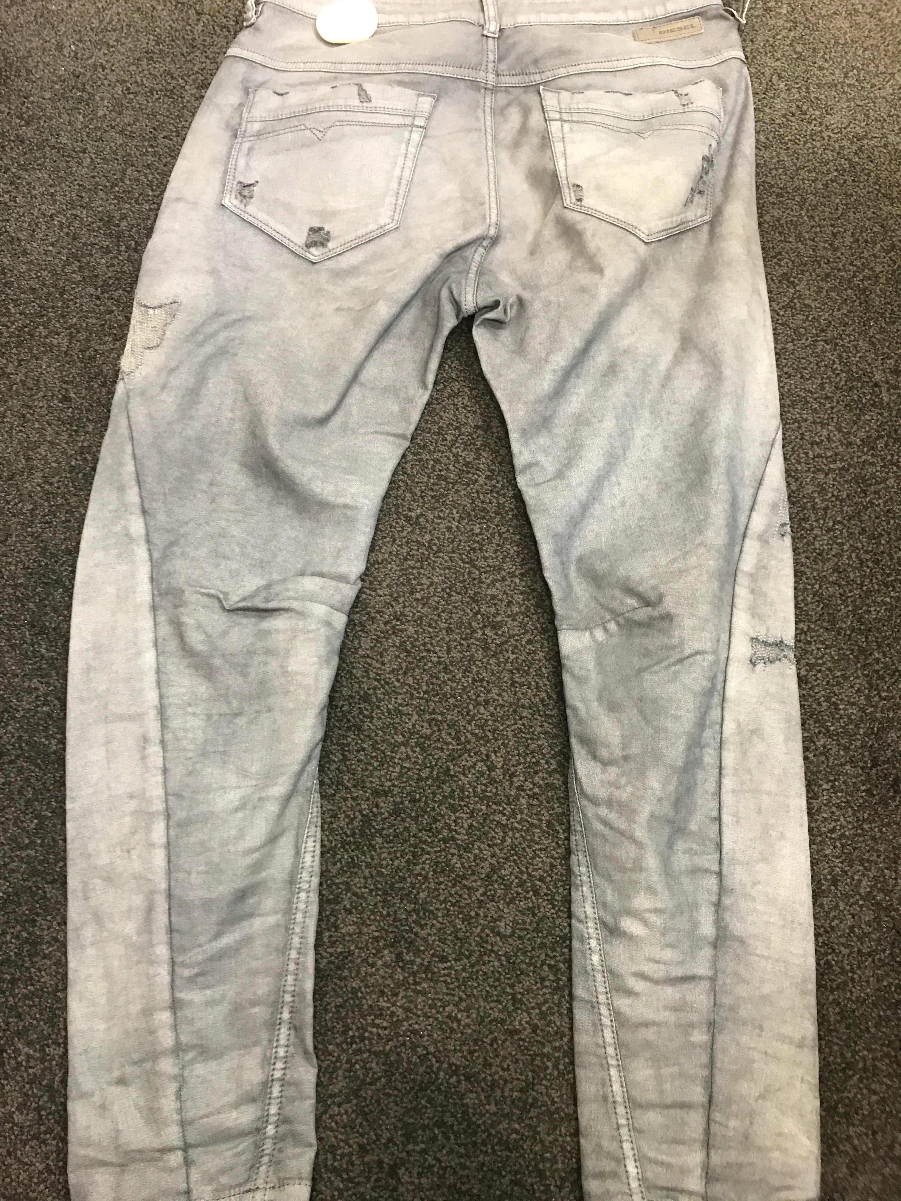 Diesel Fayza Ne Jean Silver - Image 2