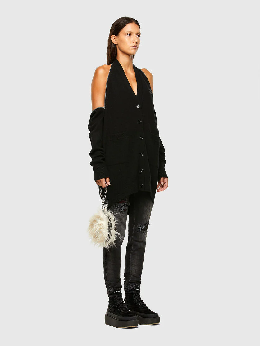 Diesel M-Cleo Knit - Black - Image 4