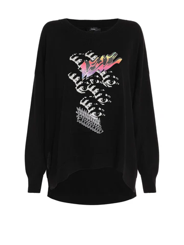 Diesel M-Ociame Pullover - Black