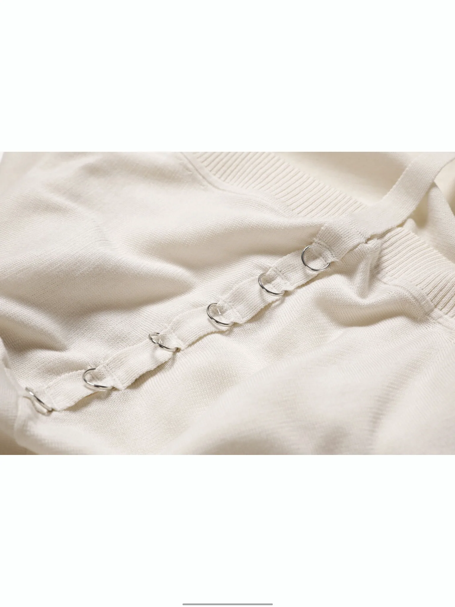 Diesel M-Perla-A Pullover - Cream - Image 3