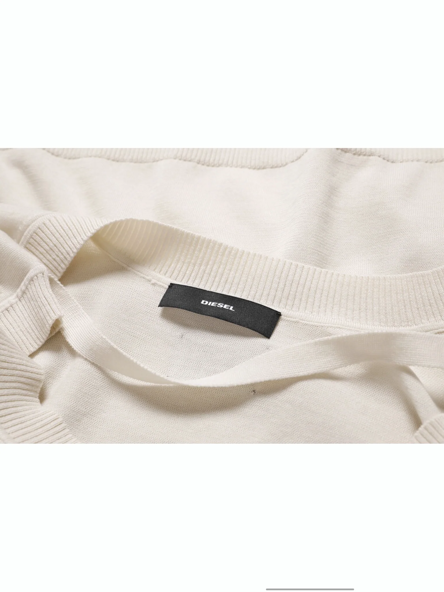 Diesel M-Perla-A Pullover - Cream - Image 4